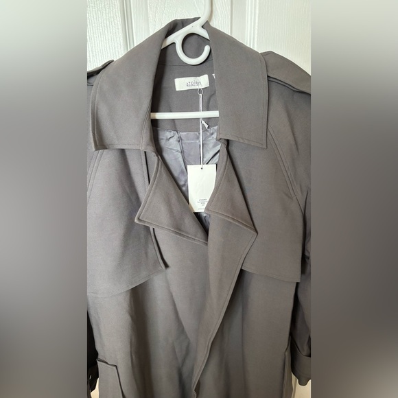 Atoir Stone Trench Coat XS *BNWT* - Picture 7 of 8